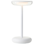 Akku-Tischlampe 'Nevio' 2 W warmweiß weiß