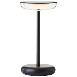 Akku-Tischlampe 'Nevio' 2 W warmweiß schwarz