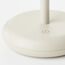 Akku-Tischlampe 'Nevio' 2 W warmweiß taupe