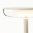 Akku-Tischlampe 'Nevio' 2 W warmweiß taupe
