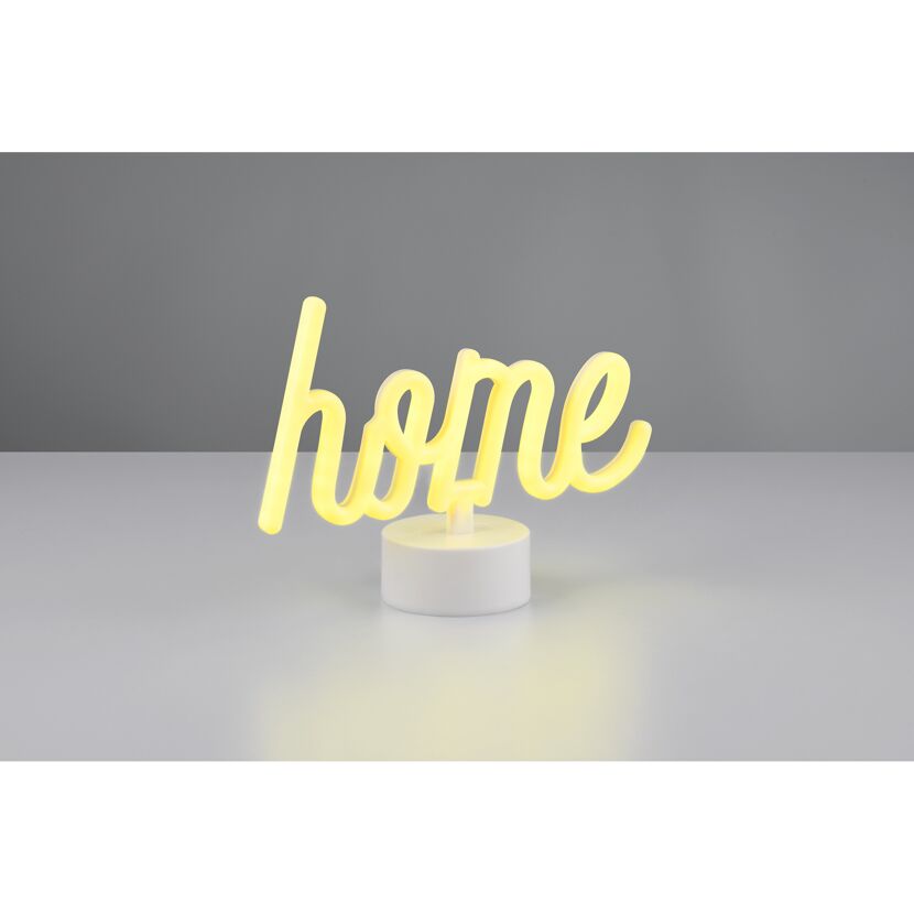 LED-Tischleuchte 'Casa' weiß 24 x 16,5 x 8,5 cm