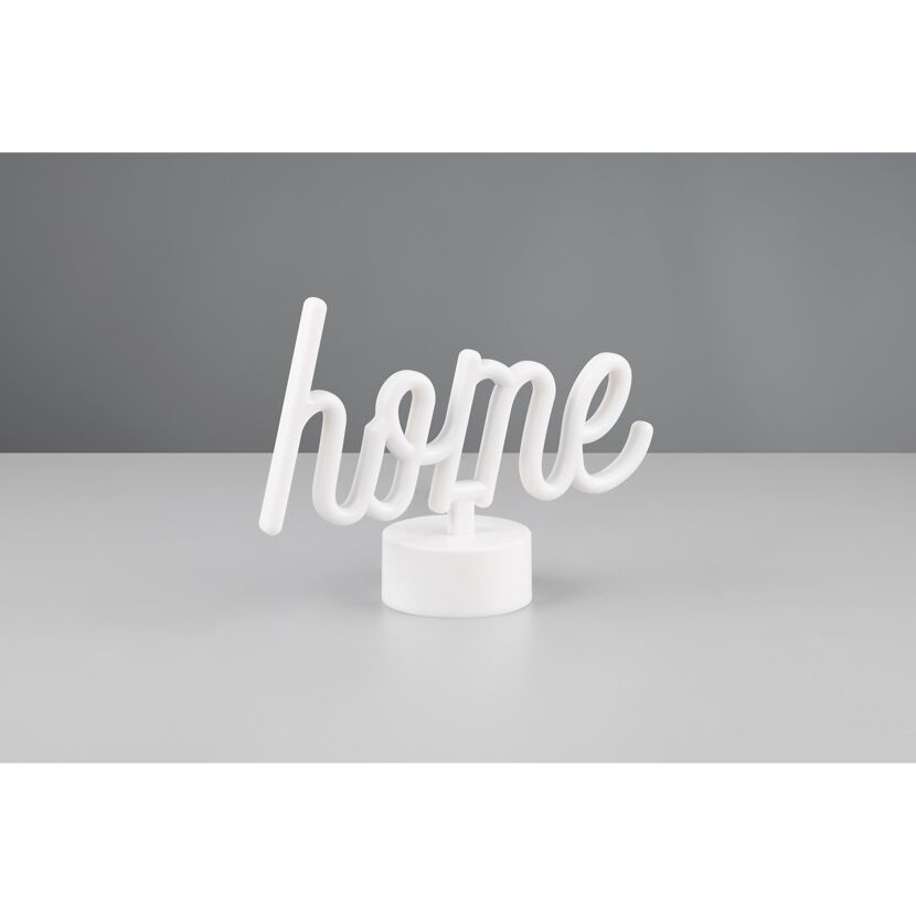 LED-Tischleuchte 'Casa' weiß 24 x 16,5 x 8,5 cm