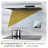 Dunst-Fettfilter mit Farbindikator mit Einweg-Handschuhe 57 x 47 cm