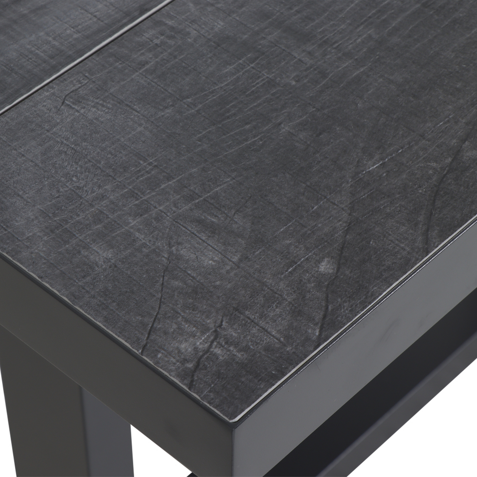 Lounge-Set 'Taranto' blau-grau 4-teilig