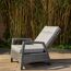 Loungemöbelset 'Taranto' für 4 Personen Polyethylengeflecht/Aluminium