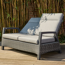 Lounge-Set 'Taranto' blau-grau 4-teilig