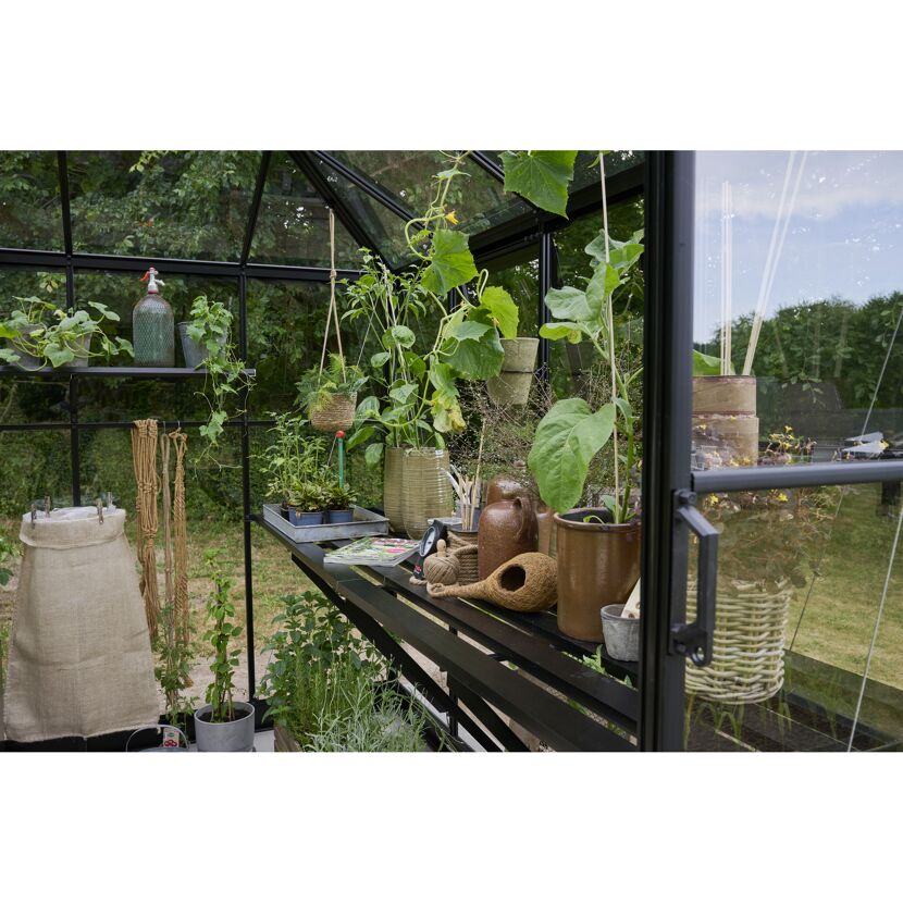 Tisch für Gewächshaus 'Qube Square' 6,3 m²