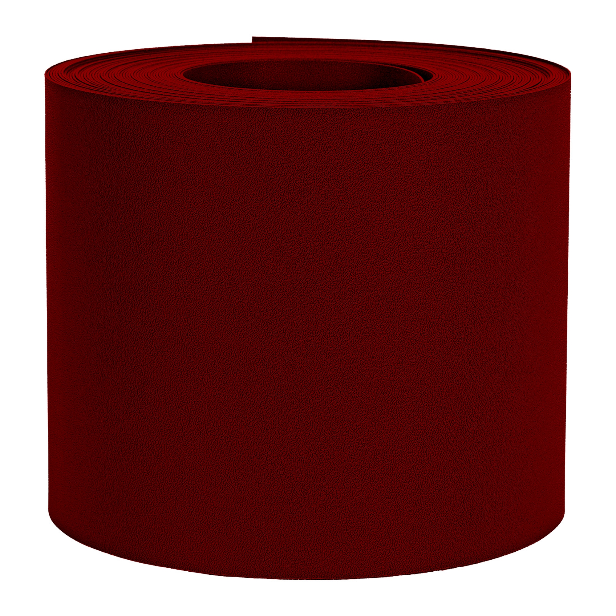 Sichtschutzstreifen 'Exclusive' rot genarbt 2500 x 19 cm, für Stabmattenzaun
