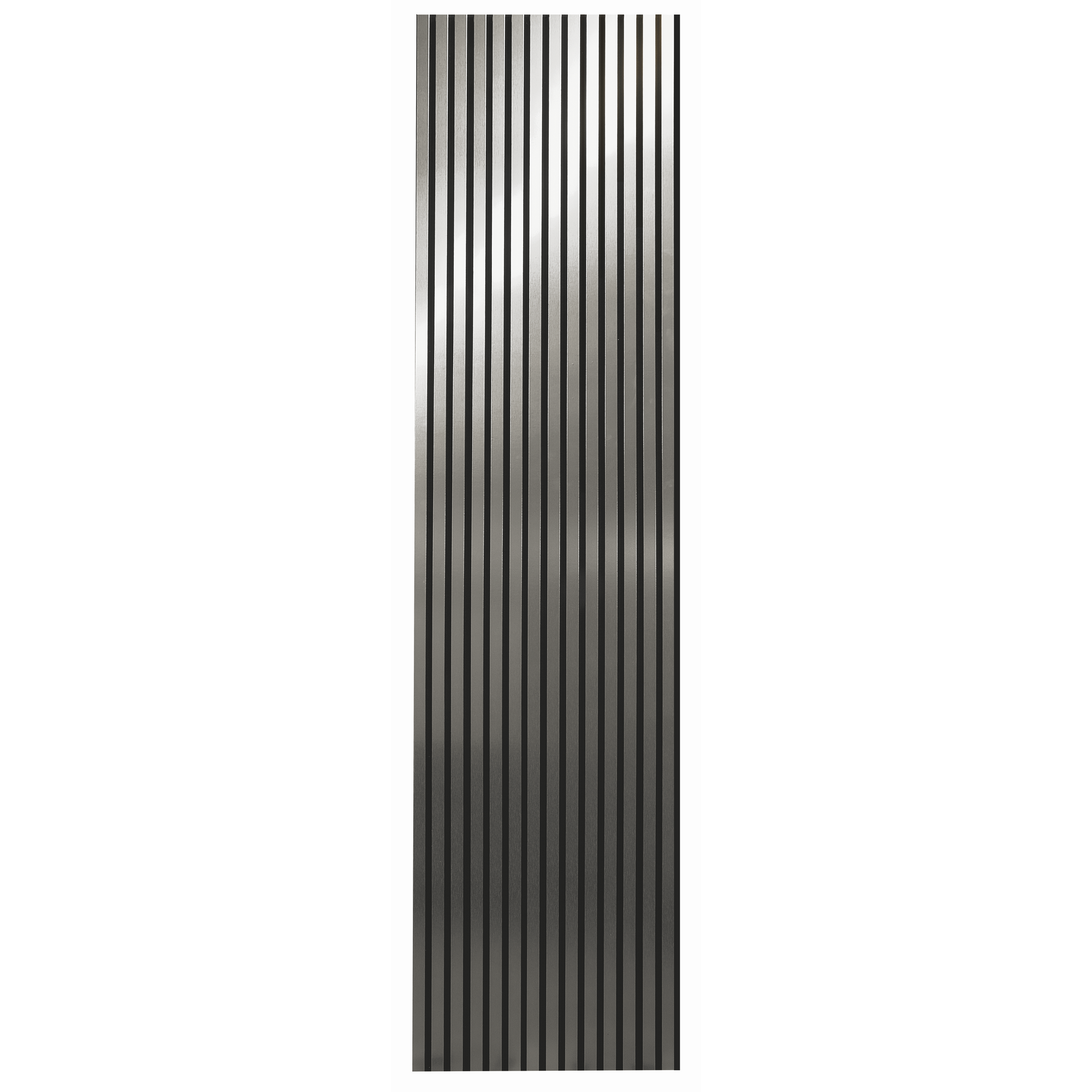 Akustikpaneel 'Edelstahl' 2400 x 561 x 19 mm