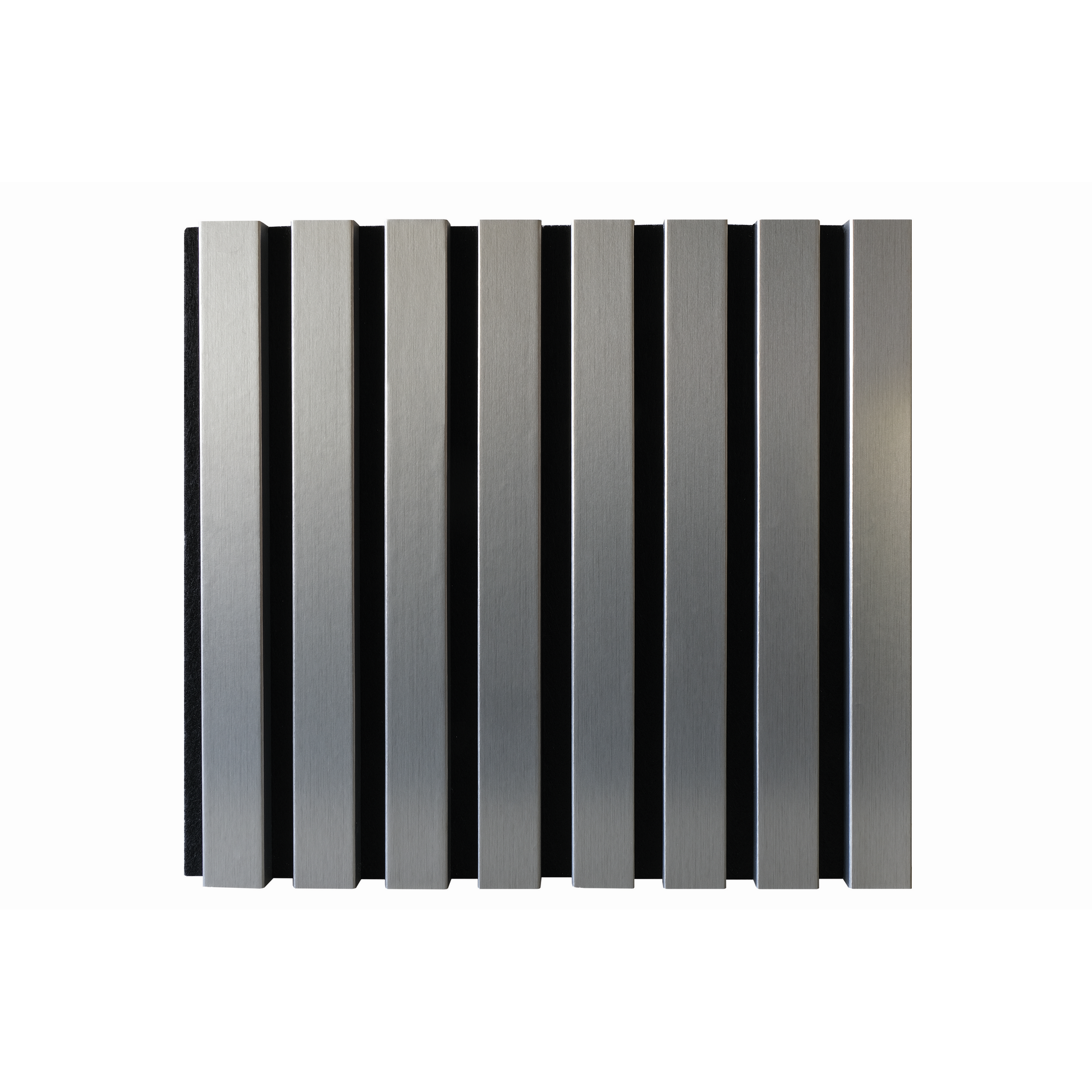 Akustikpaneel 'Edelstahl' 2400 x 561 x 19 mm