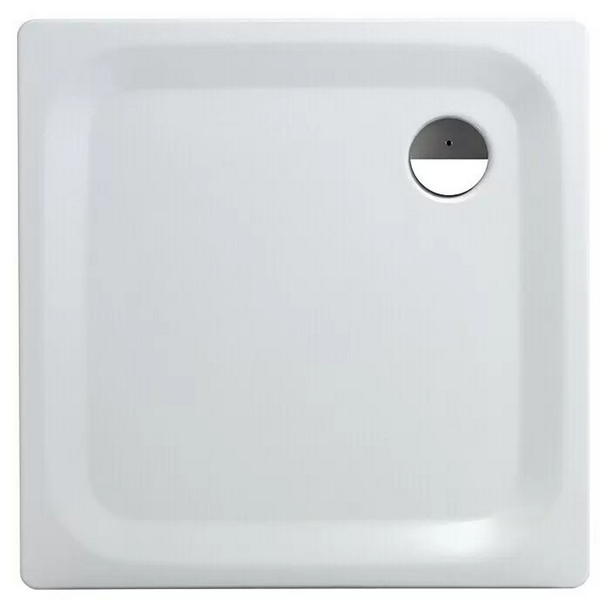 Duschwanne weiß 80 x 80 x 2,5 cm