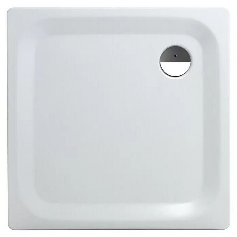 Duschwanne weiß 90 x 90 x 2,5 cm