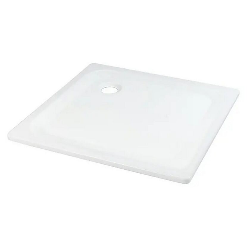Duschwanne weiß 90 x 90 x 2,5 cm