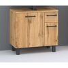 Waschbeckenunterschrank 'Alberi' eichefarben 62,2 x 60 x 35,6 cm