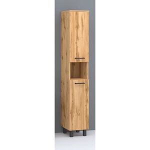 Hochschrank 'Alberi' eichefarben, holzfarben 30,2 x 181,6 x 35,2 cm