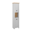 Hochschrank 'Sylt' hellgrau, eichefarben 46,6 x 191 x 33 cm