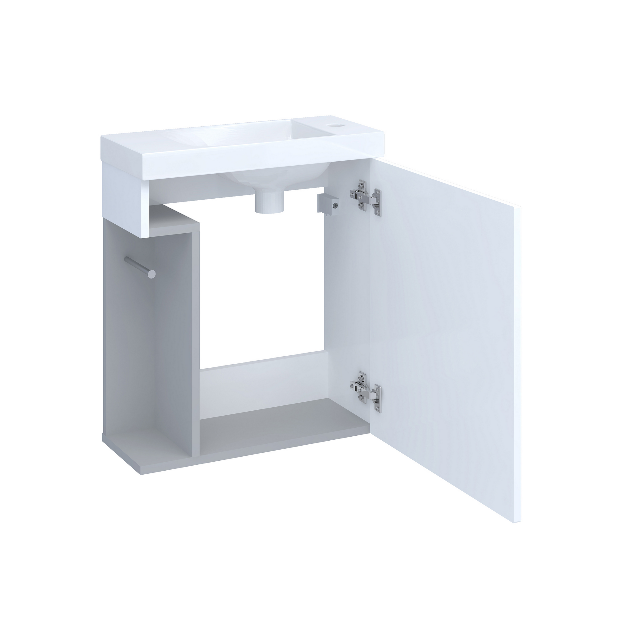 Waschbecken mit Unterschrank 'Elio'  45 x 70  cm