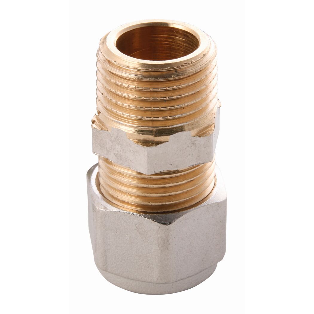 Wiroflex-Übergangsnippel Ø 16 mm x 1/2" AG