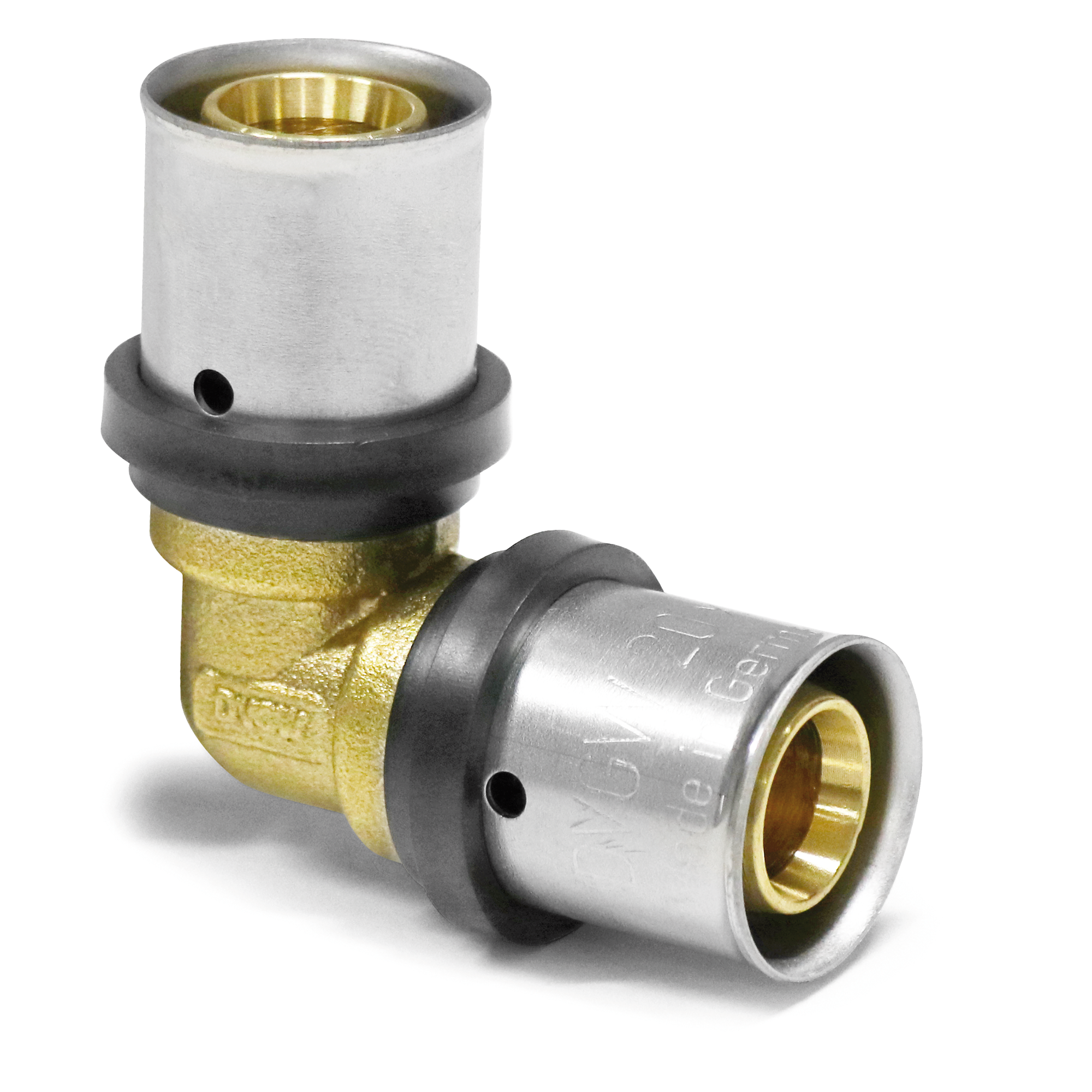 Pressfitting-Winkel 90° Ø 20 x 2,0 mm 3/4" IG