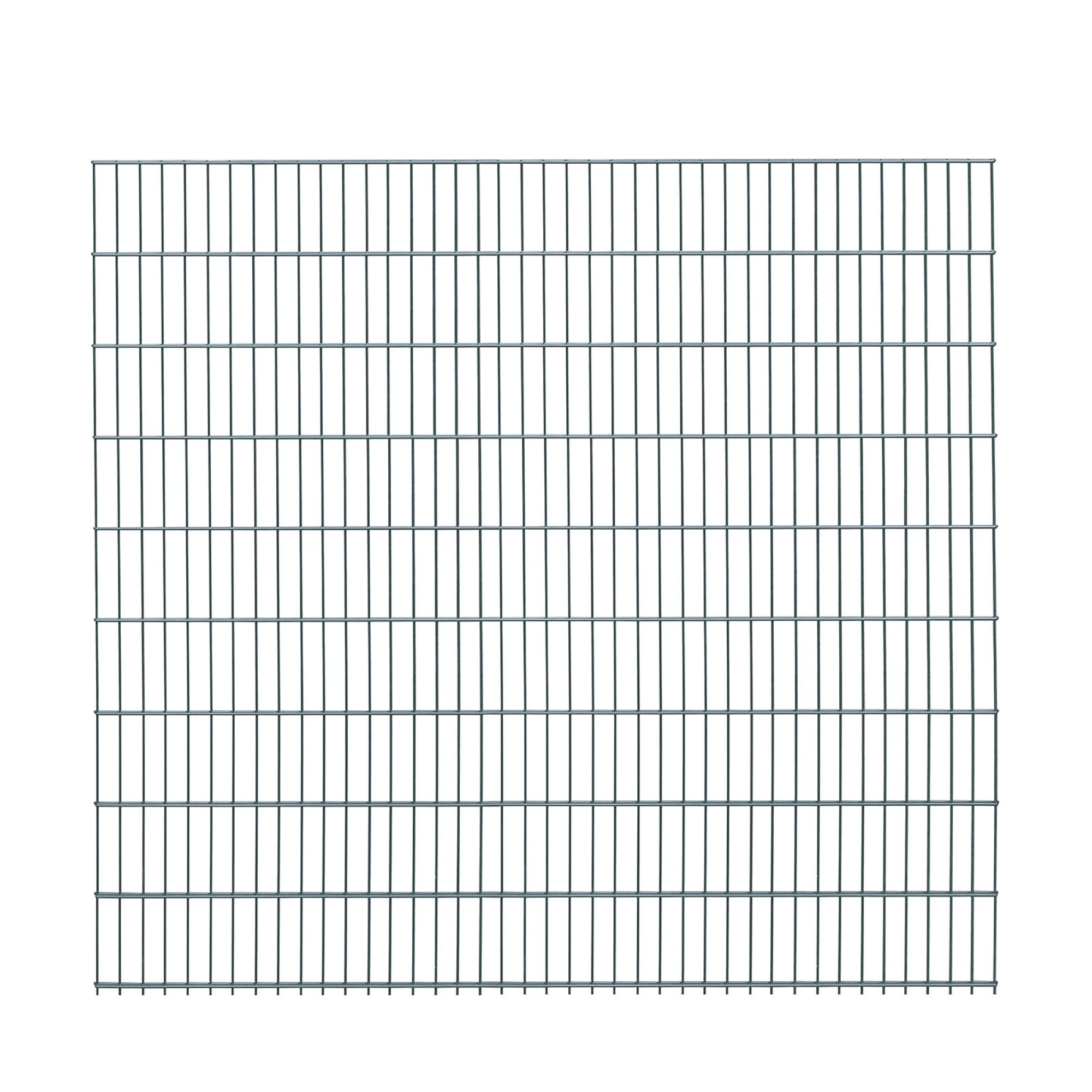 Doppelstabmatte 'Essential' anthrazit 200 x 183 cm, UV- und witterungsbeständig
