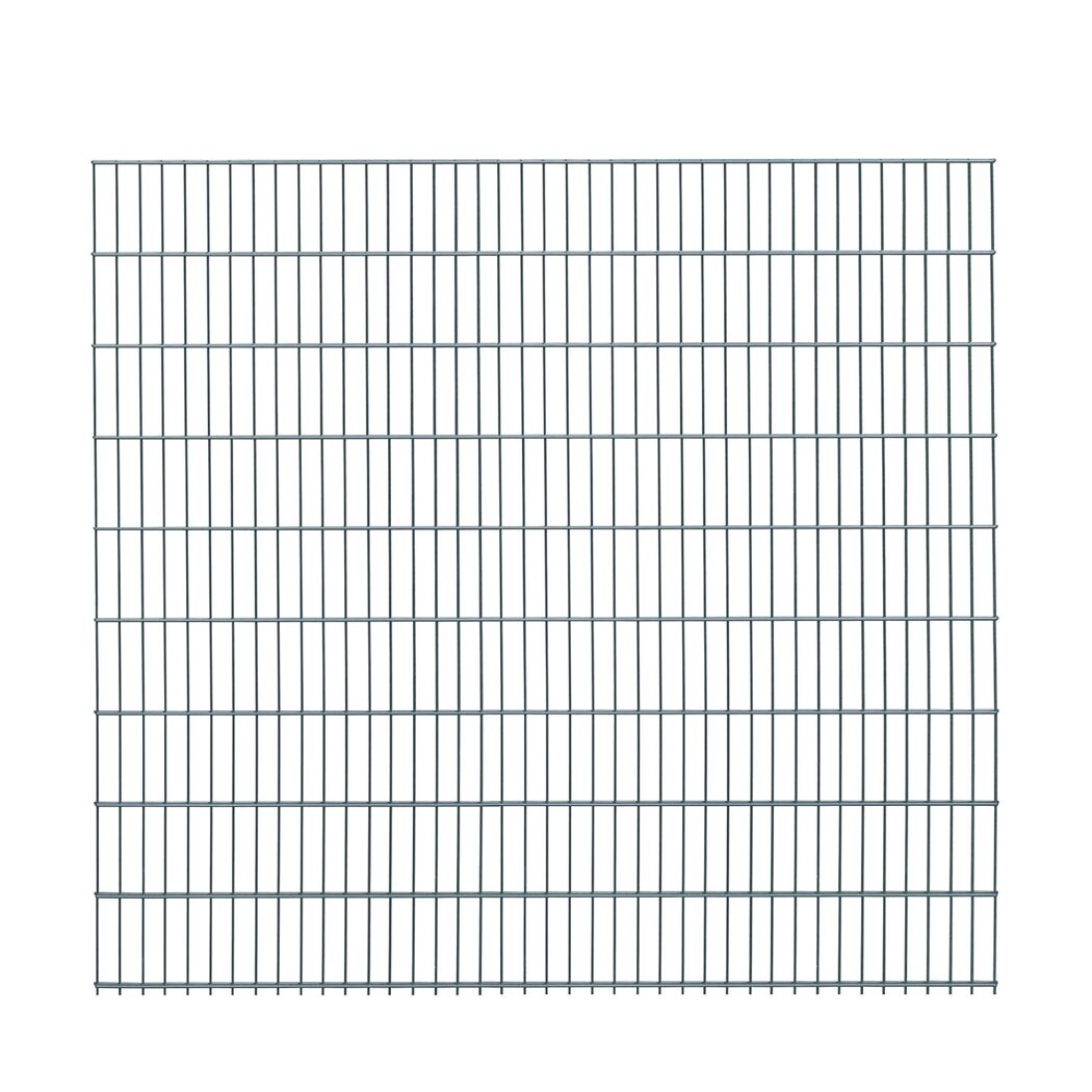 Doppelstabmatte 'Essential' anthrazit 200 x 183 cm, UV- und witterungsbeständig