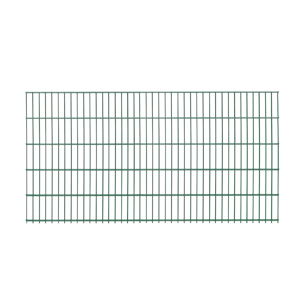 Doppelstabmatte 'Essential' moosgrün 200 x 103 cm, UV- und witterungsbeständig