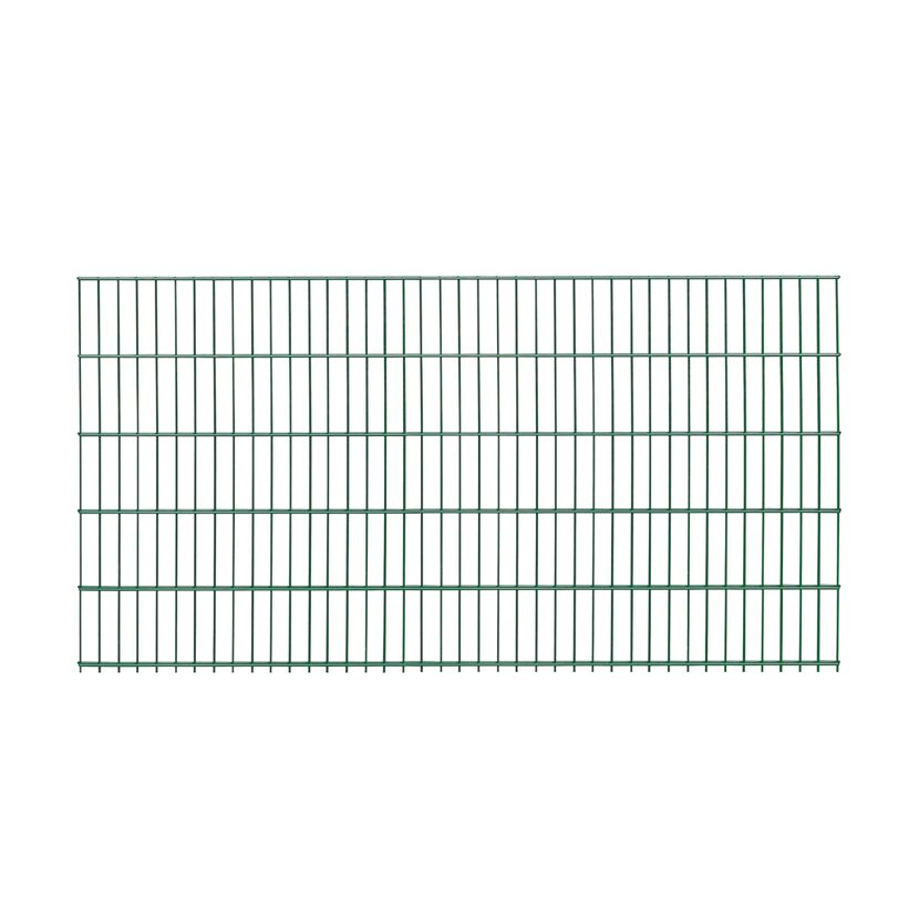 Doppelstabmatte 'Essential' moosgrün 200 x 103 cm, UV- und witterungsbeständig