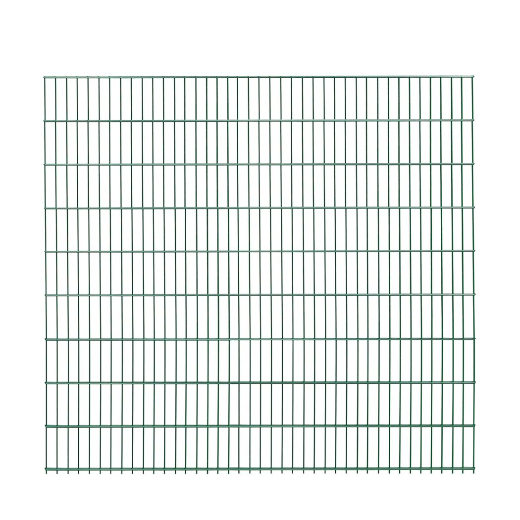 Doppelstabmatte 'Essential' moosgrün 200 x 163 cm, UV- und witterungsbeständig