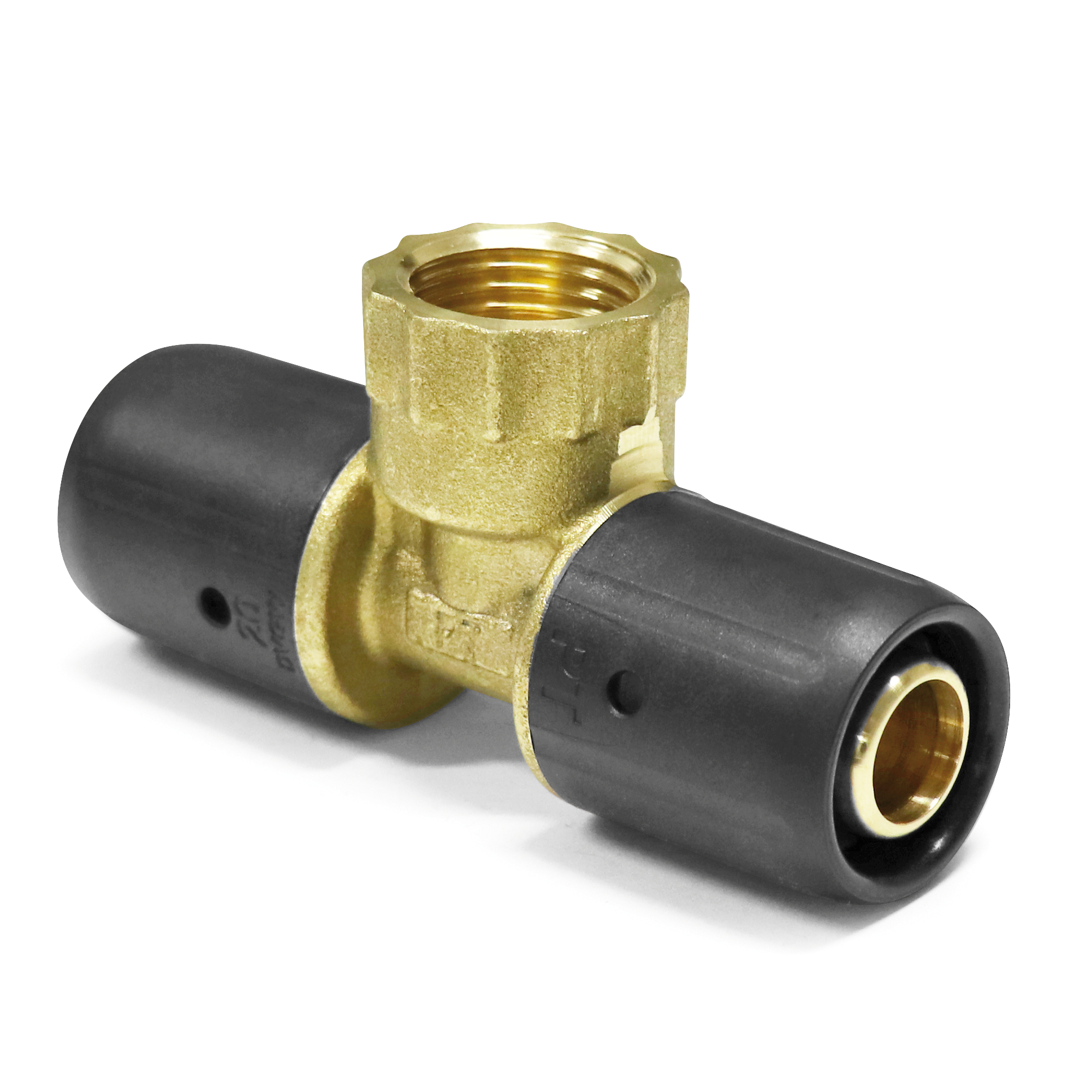 Steck-T-Stück. 16 x 2 1/2" IG