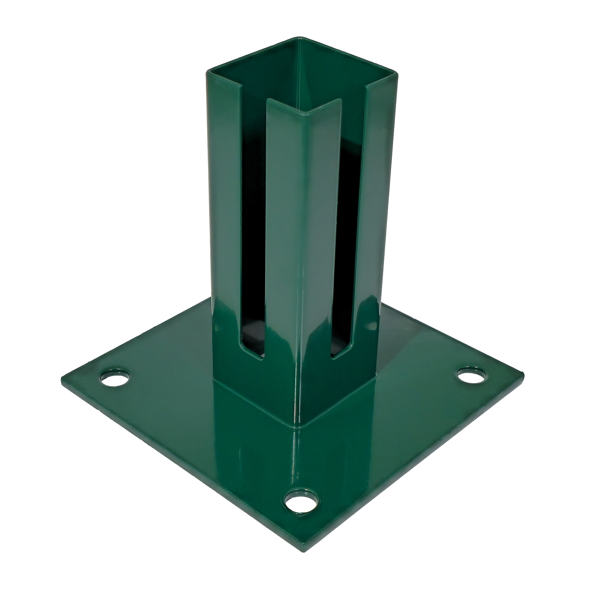 Pfostenträger 'Essential' 6 x 6 cm grün