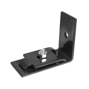 Stabmattenverbinder 'Essential' für Wände anthrazit 93/74 x 40 mm