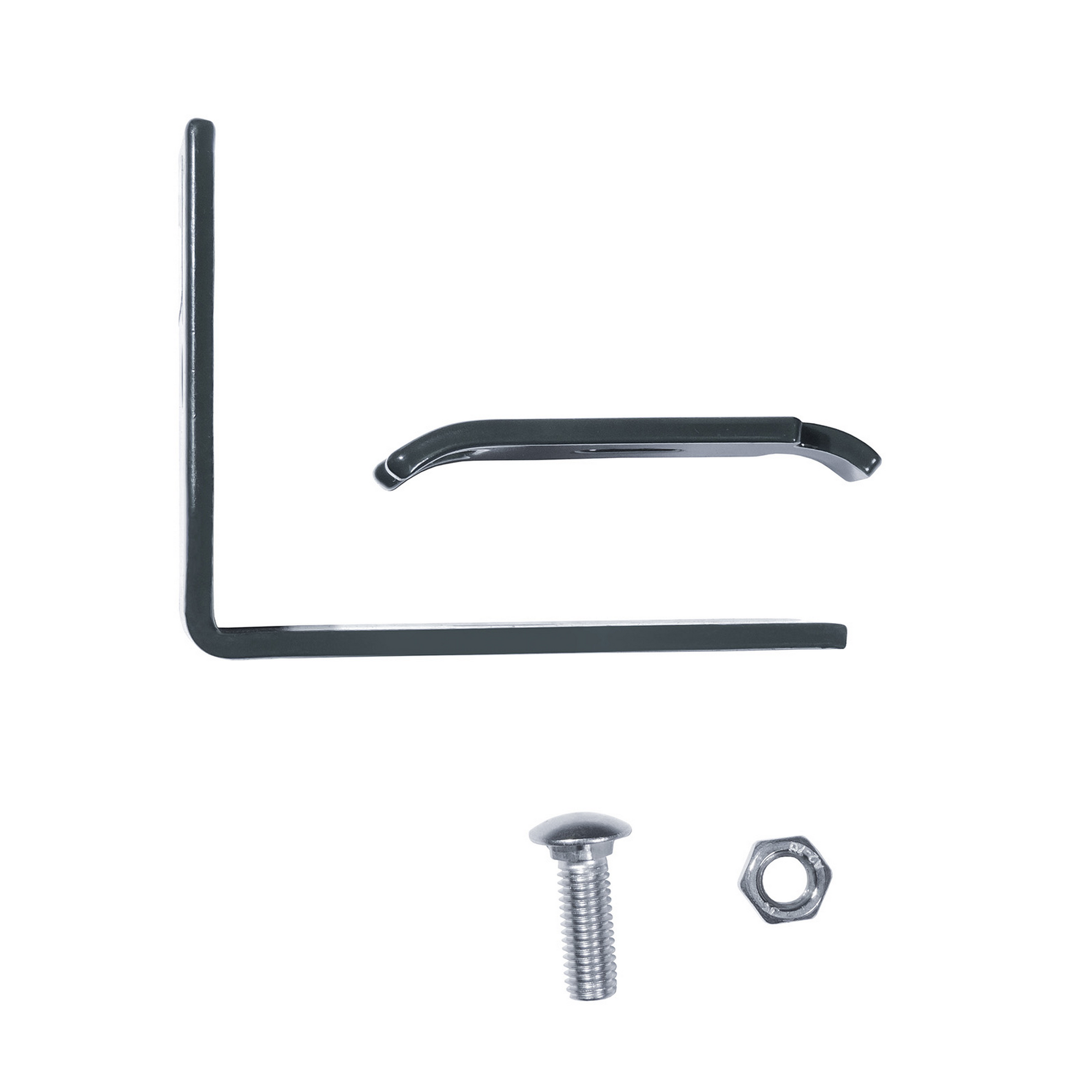 Stabmattenverbinder 'Essential' für Wände anthrazit 93/74 x 40 mm