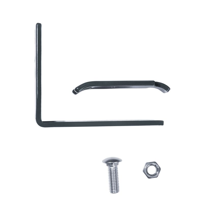 Stabmattenverbinder 'Essential' für Wände anthrazit 93/74 x 40 mm