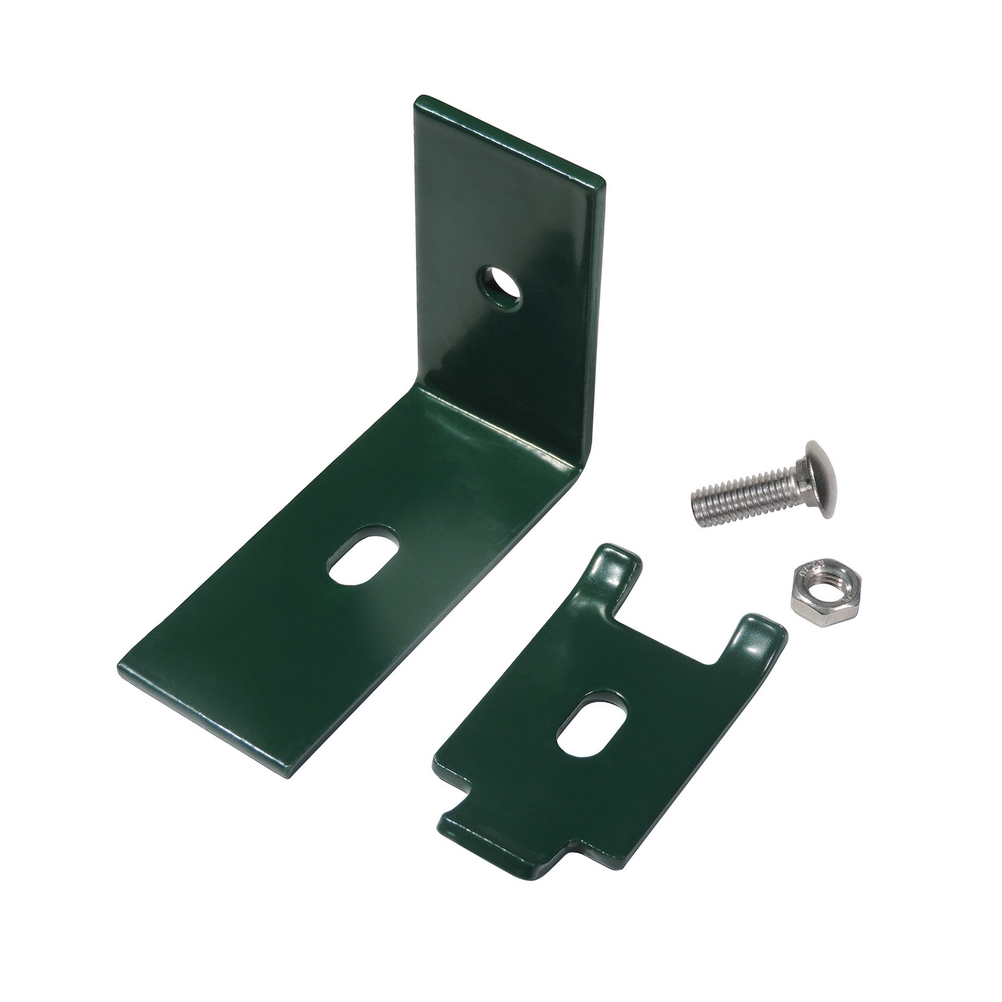 Stabmattenverbinder 'Essential' für Wände grün 93/74 x 40 mm