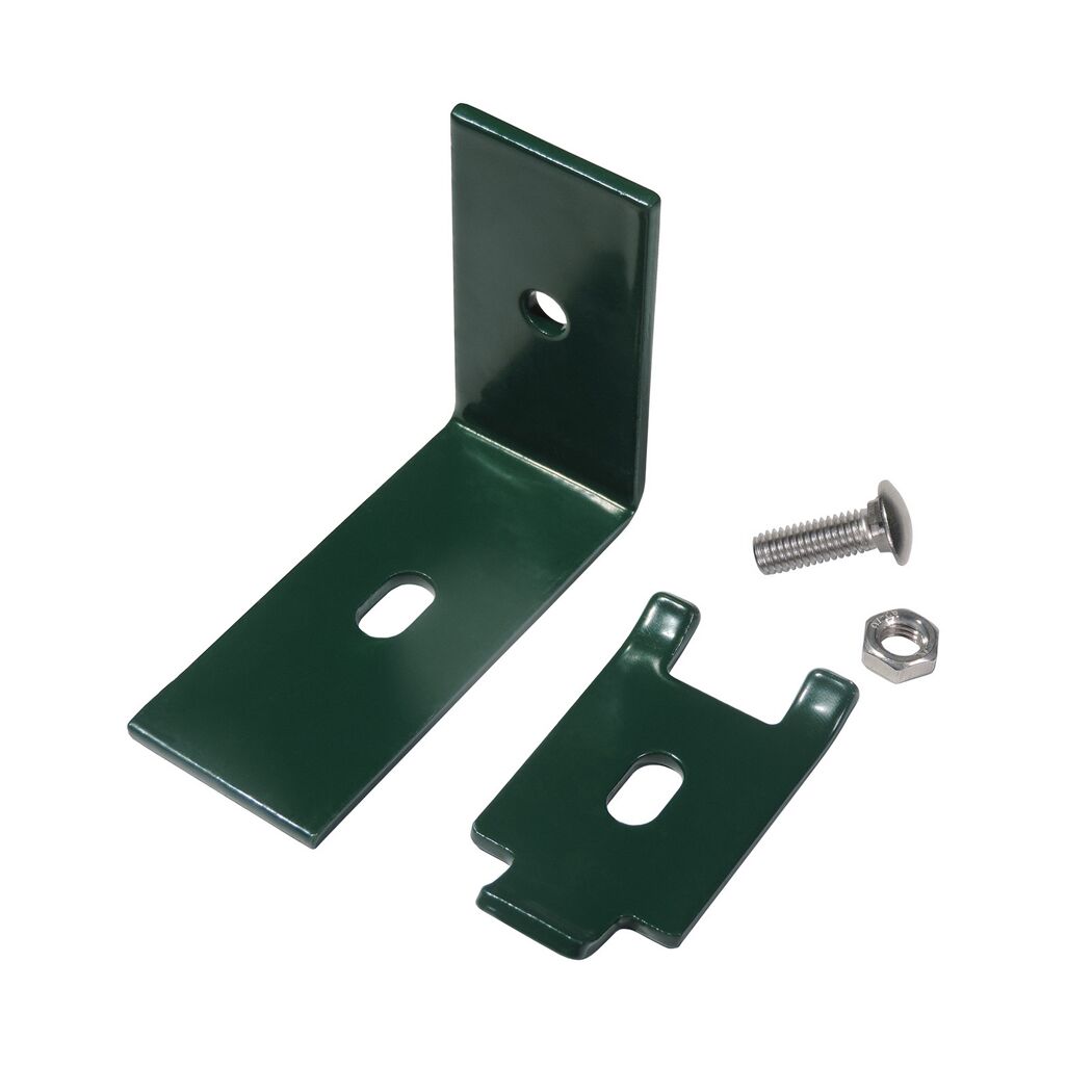 Stabmattenverbinder 'Essential' für Wände grün 93/74 x 40 mm
