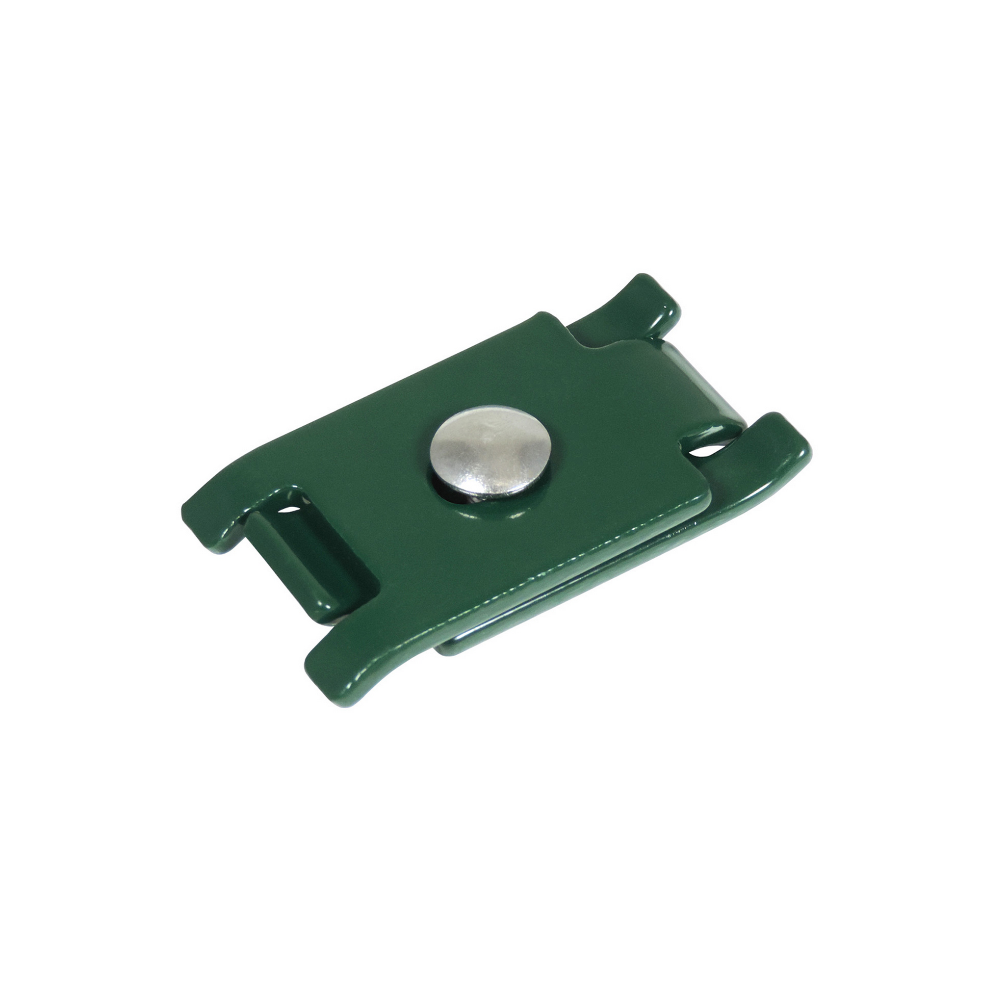 Stabmattenverbinder 'Essential' flach grün 74 x 40 mm