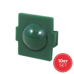 Abdeckkappe grün für Stabmattenhalterungen