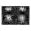 Gummiringmatte schwarz 80 x 120 cm