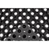 Gummiringmatte schwarz 80 x 120 cm
