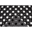 Gummiringmatte schwarz 80 x 120 cm