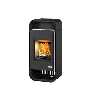 Kaminofen 'Weser' Stahl schwarz 7,5 kW