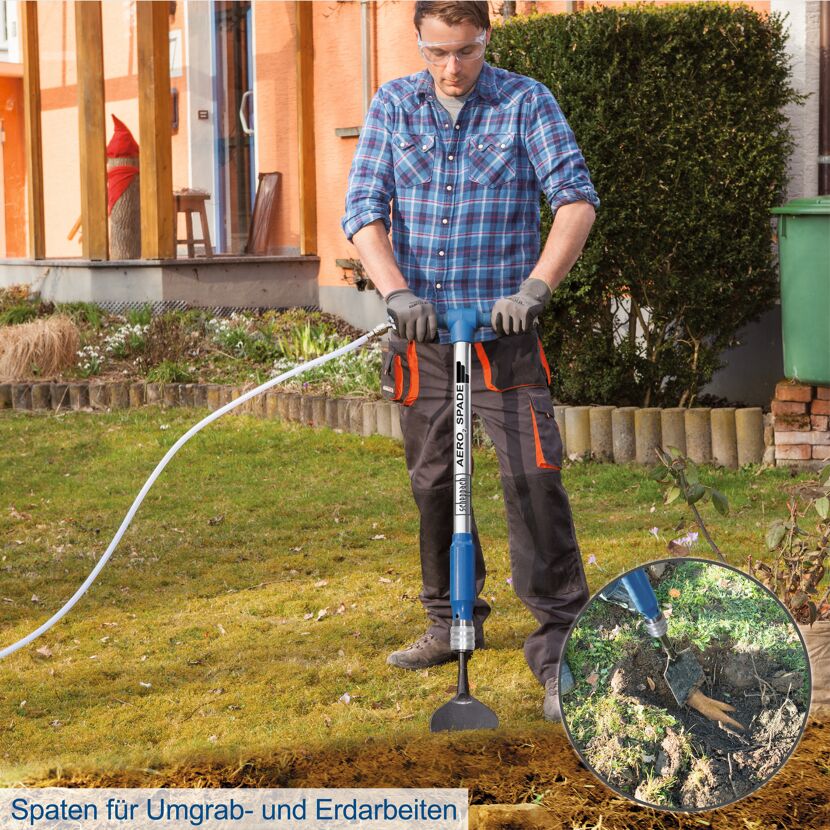Druckluftwerkzeug-Set 'Aero2 Spade' 6-teilig