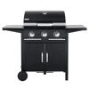 Gasgrill 'Mayfield 3' schwarz 127 x 103 x 58 cm