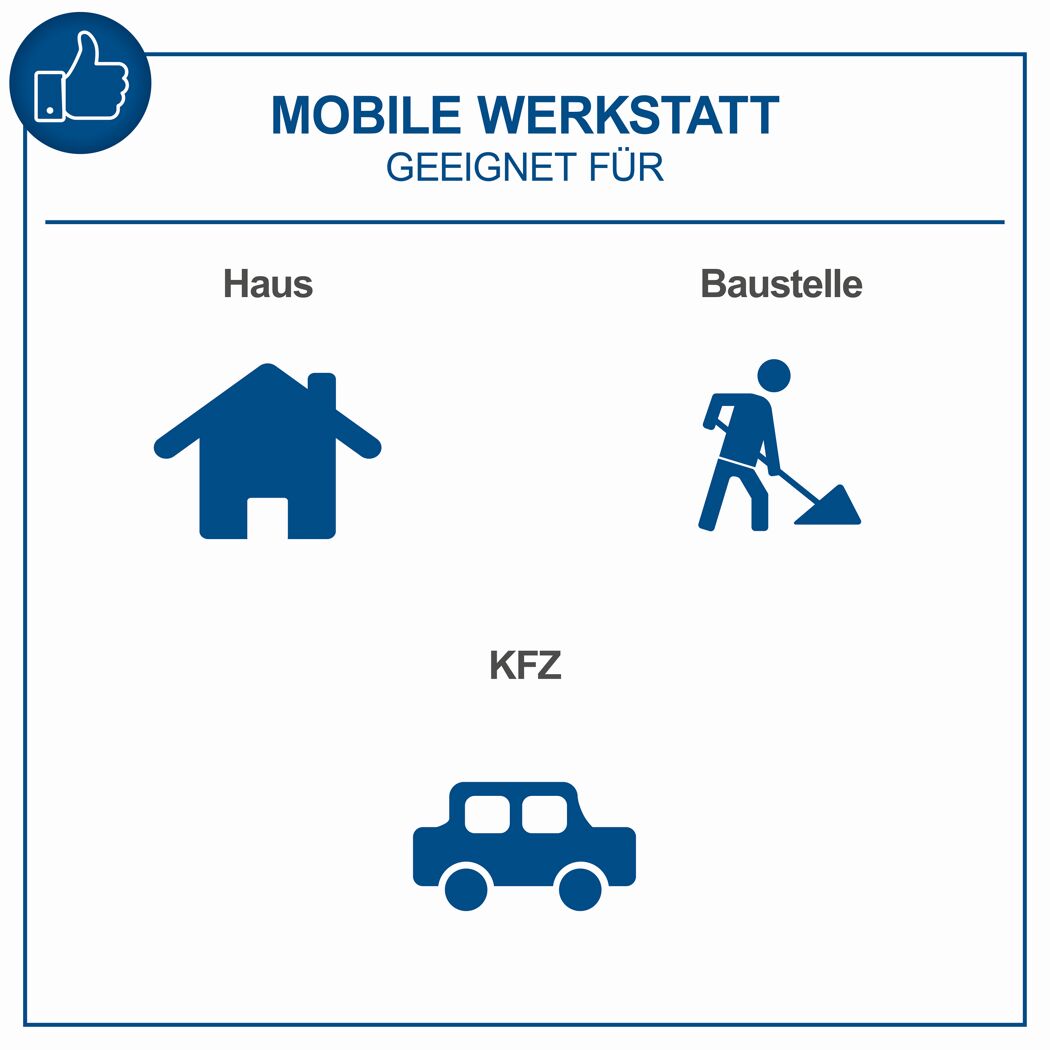 Werkstattwagen 'TW1300' 33 x 75,5 x 62,6 cm