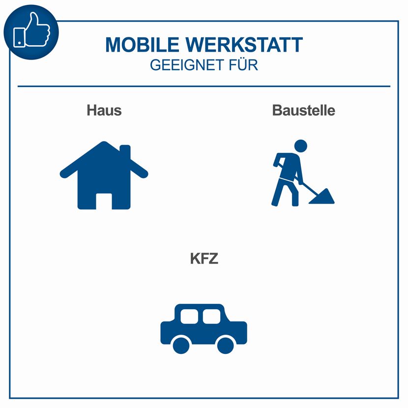 Werkstattwagen 'TW1300' 33 x 75,5 x 62,6 cm
