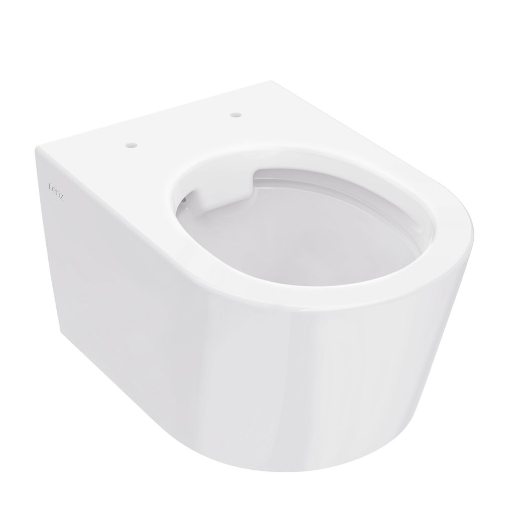 Wand-WC spülrandlos 'Melva' weiß