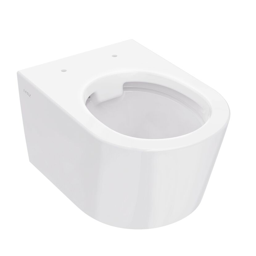 Wand-WC spülrandlos 'Melva' weiß