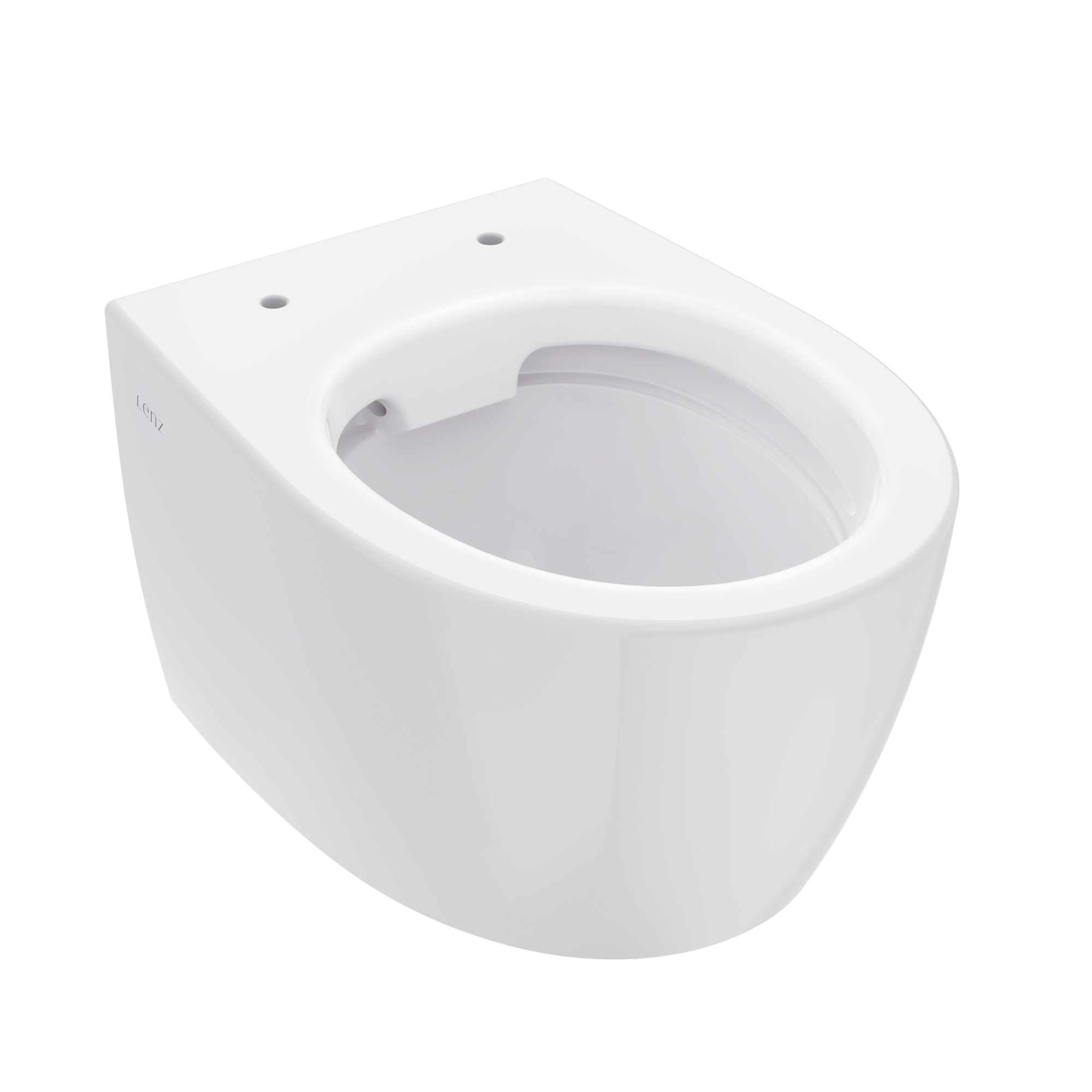 Wand-WC 'Jeno' spülrandlos weiß