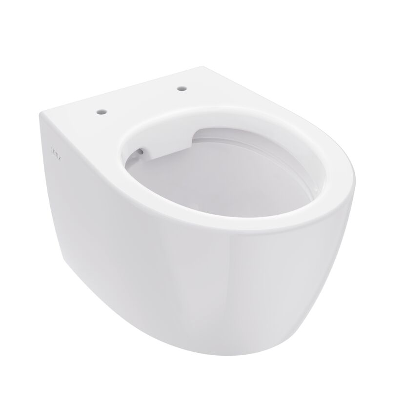 Wand-WC spülrandlos 'Jeno' spülrandlos weiß