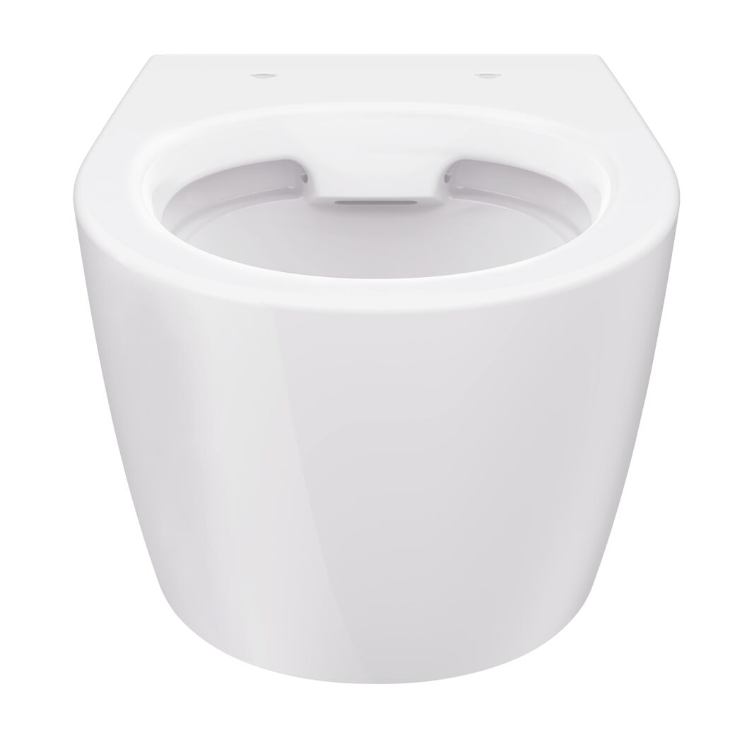 Wand-WC spülrandlos 'Jeno' spülrandlos weiß